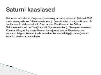 Hiidplaneetide kaaslased-uusi fakte nende kohta #7