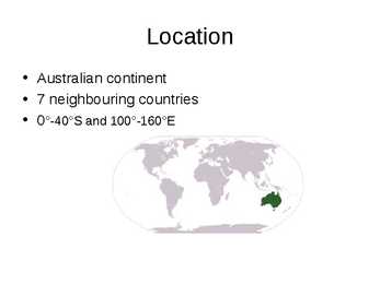 Austraalia ülevaade elanikest-kultuurist #2