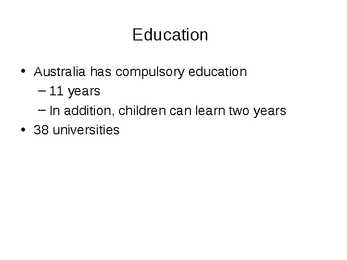 Austraalia ülevaade elanikest-kultuurist #6