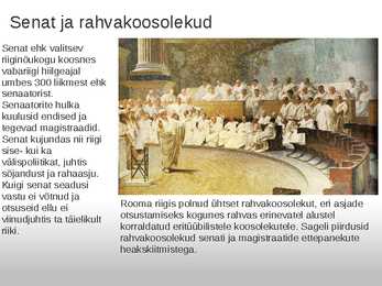 Ajaloo presentatsioon-RIIK ÕIGUS ARMEE-Rooma #5