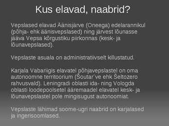 Vepslased #2