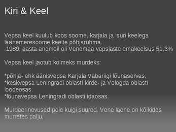 Vepslased #9