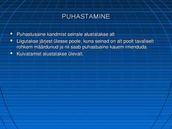 Õpimapp - doseerimine-põrandate ja akende puhastamine #18