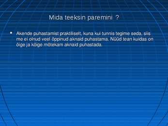 Õpimapp - doseerimine-põrandate ja akende puhastamine #21