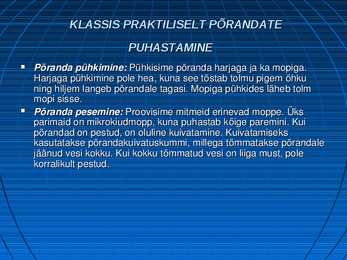 Õpimapp - doseerimine-põrandate ja akende puhastamine #9