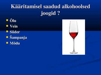 Alkoholid ja lihtalkoholid #12