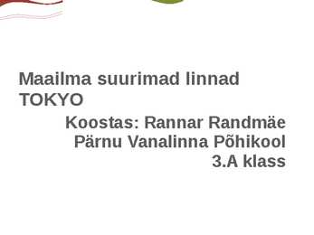 Maailma suurimad linnad