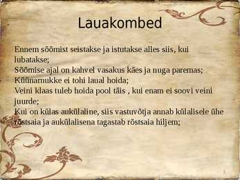 Kreeka toidud ja köök #5
