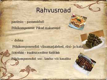 Kreeka toidud ja köök #7