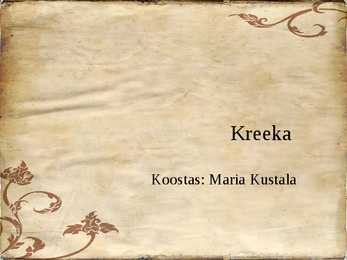 Kreeka toidud ja köök