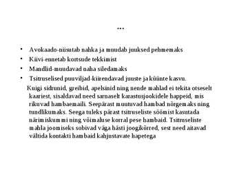 Puuviljad - kasulikud viljad #12