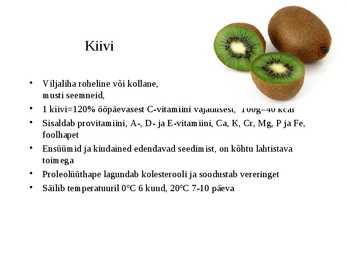 Puuviljad - kasulikud viljad #3