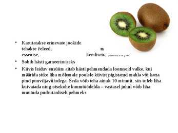 Puuviljad - kasulikud viljad #4