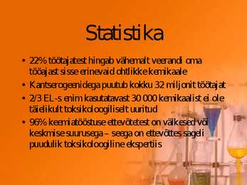 Keemilised ohutegurid toiduainetööstuses-kemikalide mõju #3
