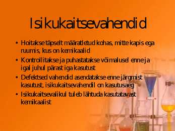 Keemilised ohutegurid toiduainetööstuses-kemikalide mõju #10