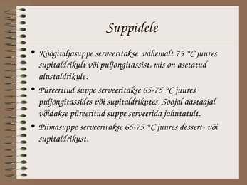 Köögis kasutatavad serveerimisvahendid slideshow #12