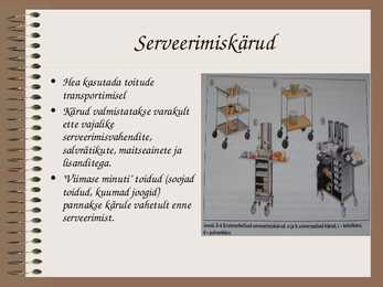 Köögis kasutatavad serveerimisvahendid slideshow #4