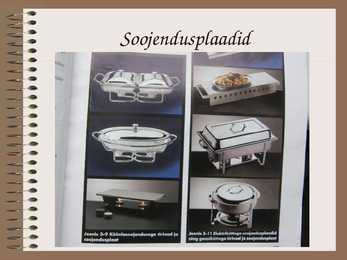 Köögis kasutatavad serveerimisvahendid slideshow #5