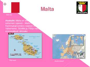 Malta kohta riigi andmete kogumis töö-Põhjalik #2