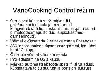 Vario Cooking Center - slideshow #15