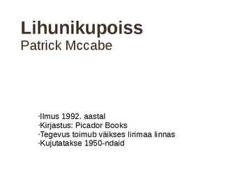 Patrick Mccabe-Lihunikupoiss