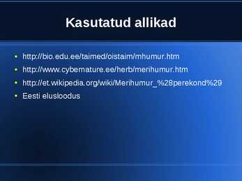 Merihumuri levik #8