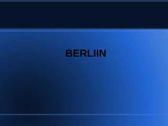 Uurimustöö Berliinist
