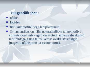 Juugend arhidektuuris ja maalikunstis #5