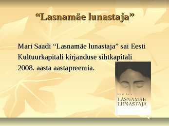 Lasnamäe lunastaja-Mari Saat #4