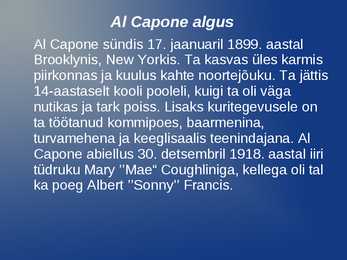 Alphonse Gabriel-Al-Capone #3