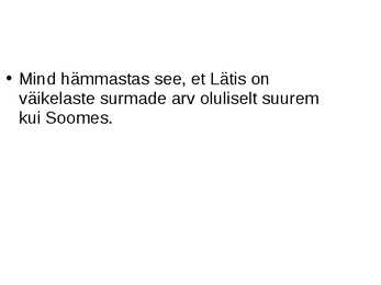 Eesti arengutaseme võrdlus soome ja lätiga #8