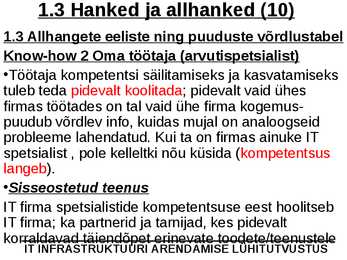 Arendamine #30