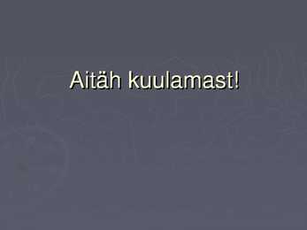 Suhkrukultuurid esitlus #16