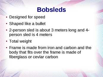 Bobsledding #4