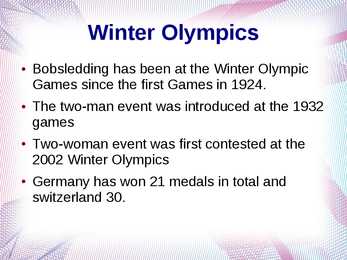 Bobsledding #6