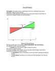 Fiscal Policy