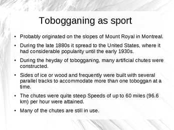 Tobogganing #7