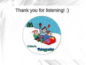 Tobogganing #9