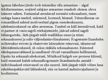 Seksuaalne areng lapseeas #9