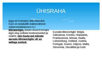 EUROOPA LIIT #5