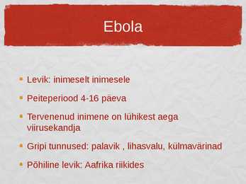 Ebola viirus ja lihasööja bakter #4