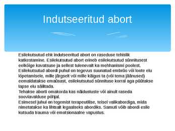 Abordi ettekanne #5