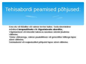 Abordi ettekanne #6