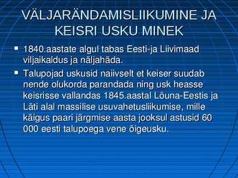 Eesti 19-sajandi esimesel poolel ettekanne #15