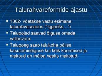 Eesti 19-sajandi esimesel poolel ettekanne #9