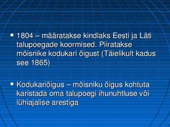 Eesti 19-sajandi esimesel poolel ettekanne #10