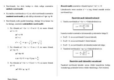Mis on ruutjuur #2