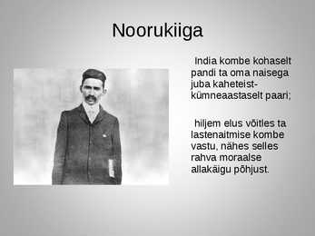 Mahatma Gandhi slaidiesitlus #4