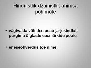 Mahatma Gandhi slaidiesitlus #8