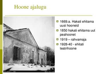Rakvere mõis powerpoint #2